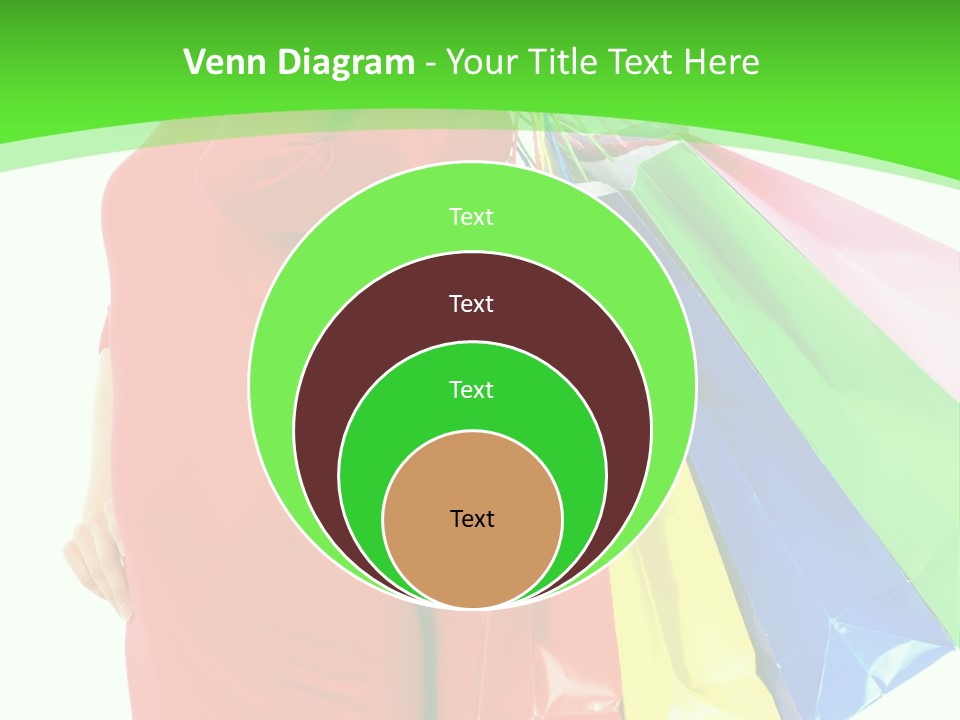 Bag Market Laughing PowerPoint Template
