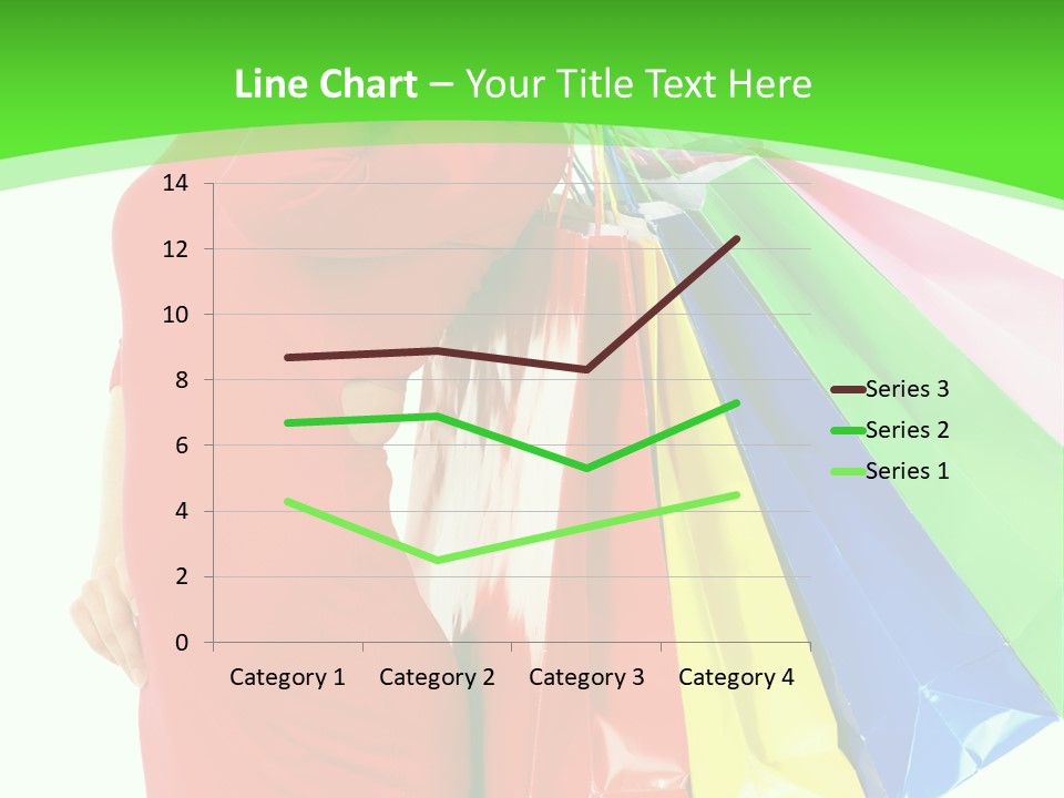 Bag Market Laughing PowerPoint Template