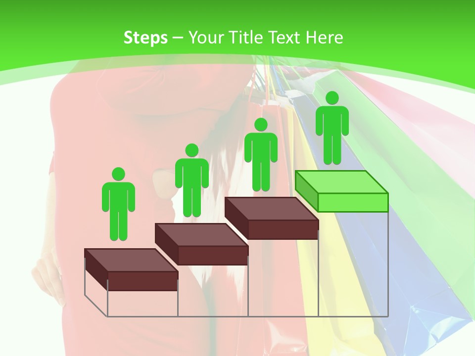 Bag Market Laughing PowerPoint Template