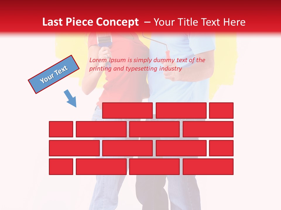 Painting Renovation Beautiful PowerPoint Template