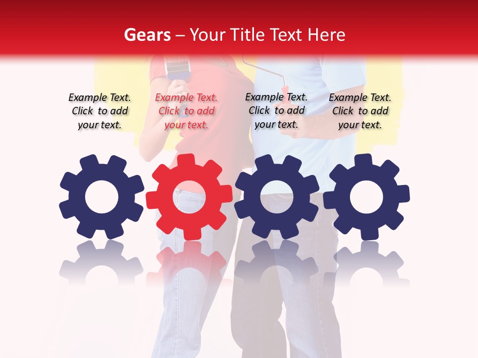 Painting Renovation Beautiful PowerPoint Template