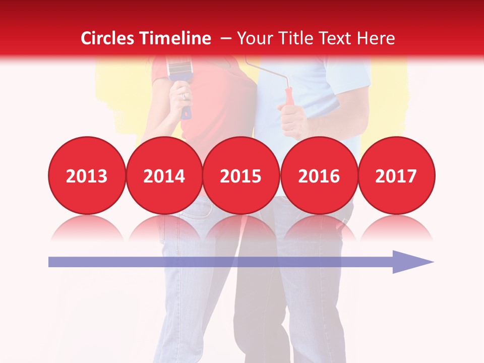 Painting Renovation Beautiful PowerPoint Template