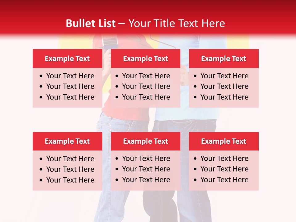 Painting Renovation Beautiful PowerPoint Template