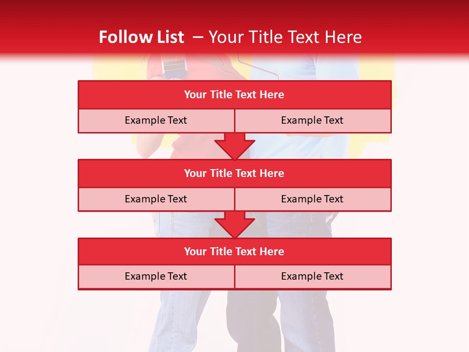 Painting Renovation Beautiful PowerPoint Template