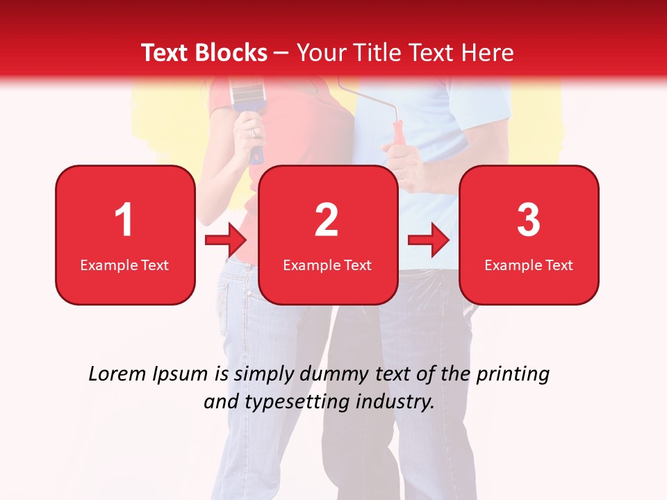 Painting Renovation Beautiful PowerPoint Template