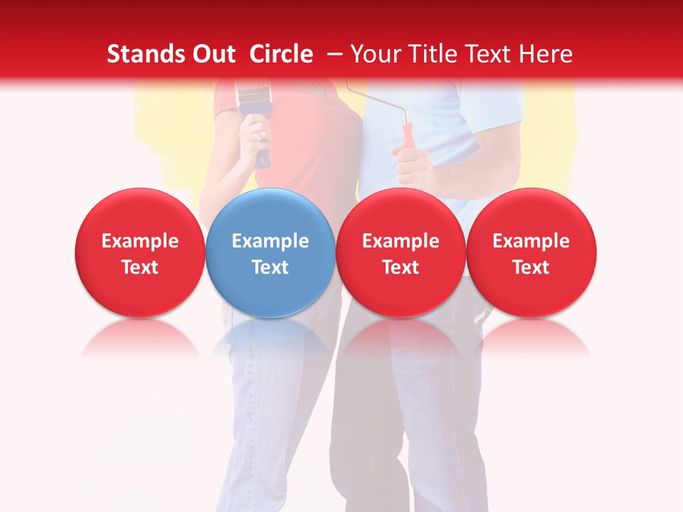 Painting Renovation Beautiful PowerPoint Template