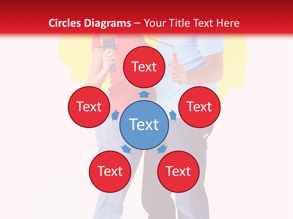 Painting Renovation Beautiful PowerPoint Template