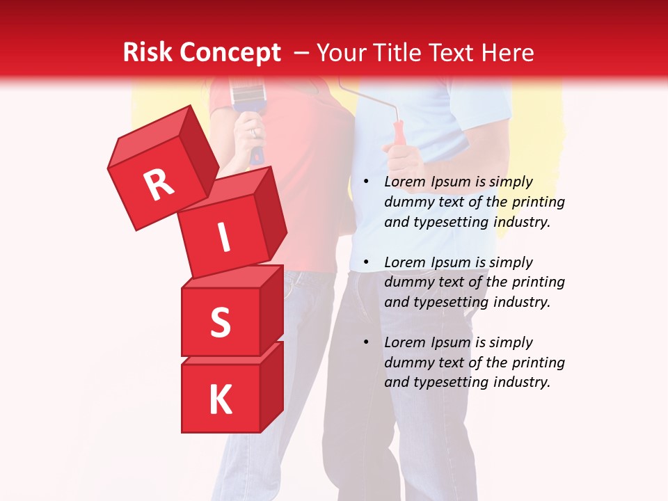 Painting Renovation Beautiful PowerPoint Template