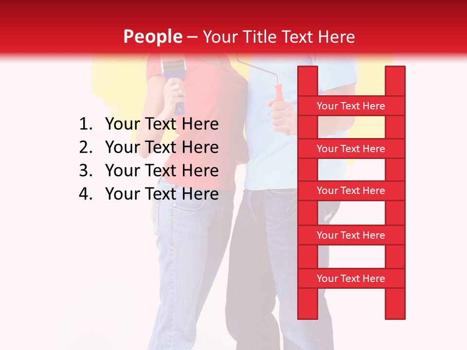 Painting Renovation Beautiful PowerPoint Template