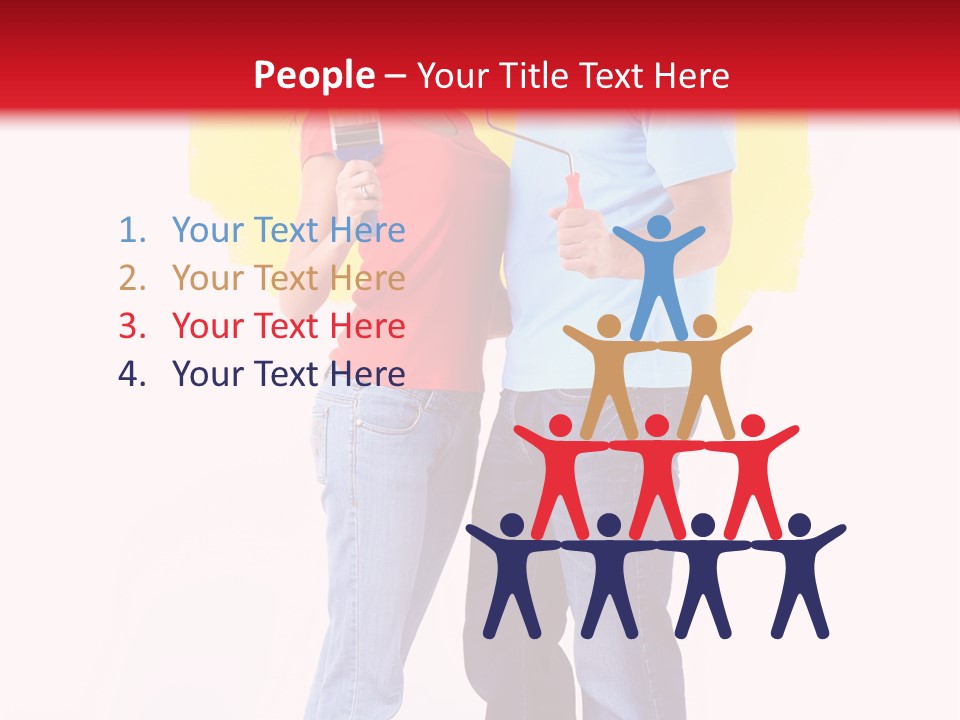 Painting Renovation Beautiful PowerPoint Template