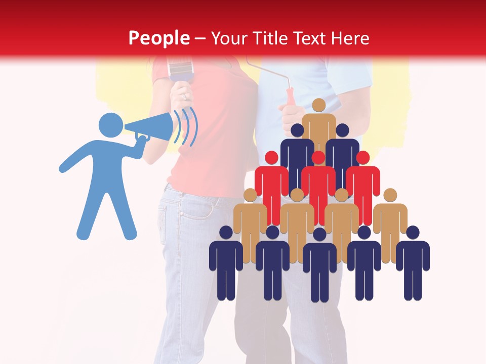 Painting Renovation Beautiful PowerPoint Template