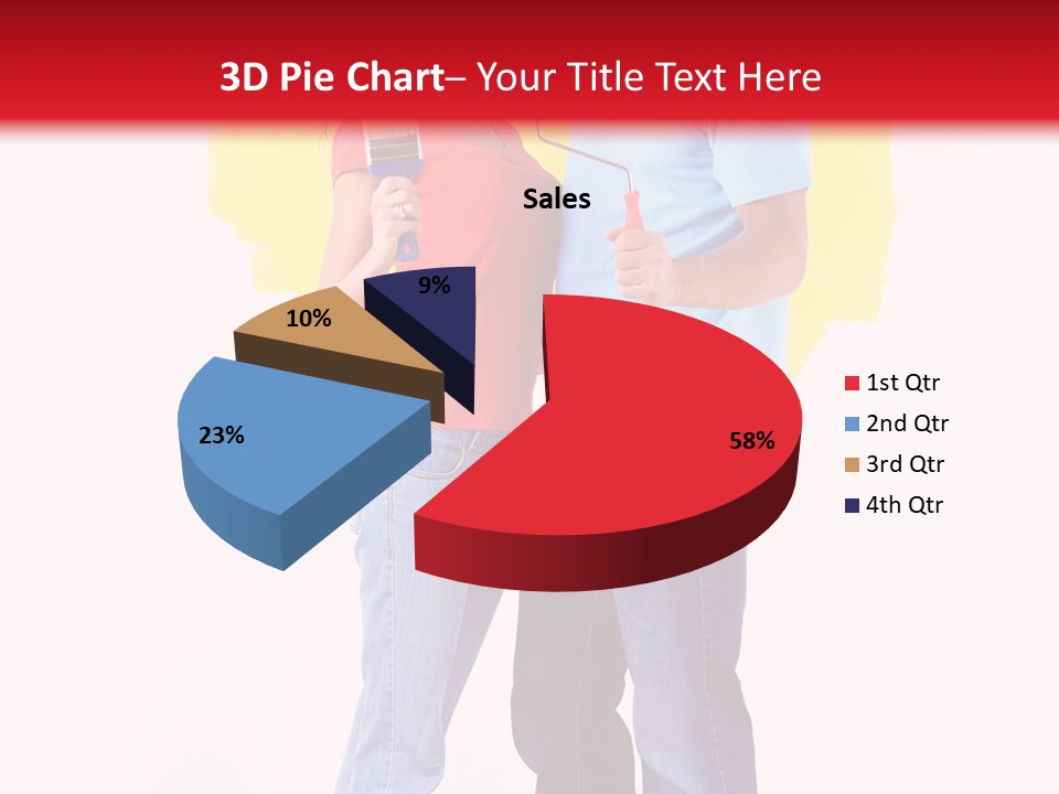 Painting Renovation Beautiful PowerPoint Template