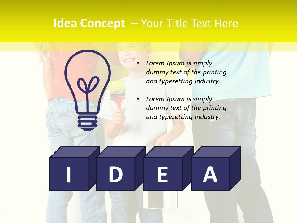 Paint Home Domestic PowerPoint Template