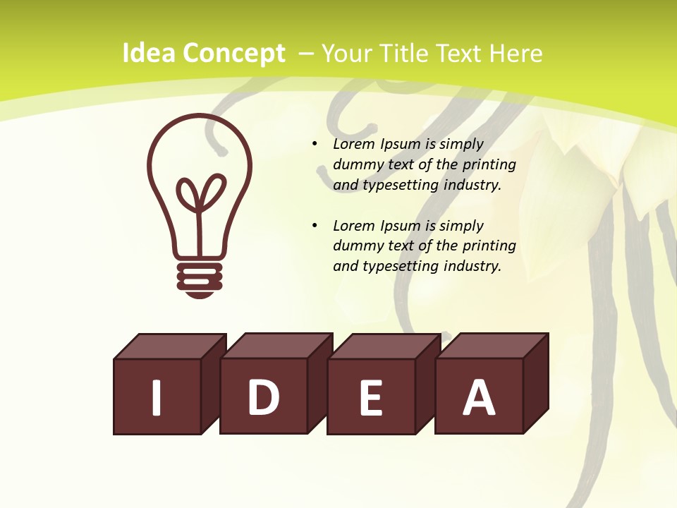 Drink Stick Indian PowerPoint Template