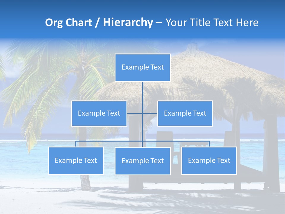 Scenery Relax Shore PowerPoint Template