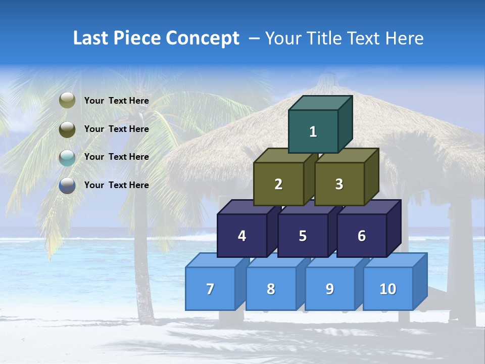 Scenery Relax Shore PowerPoint Template