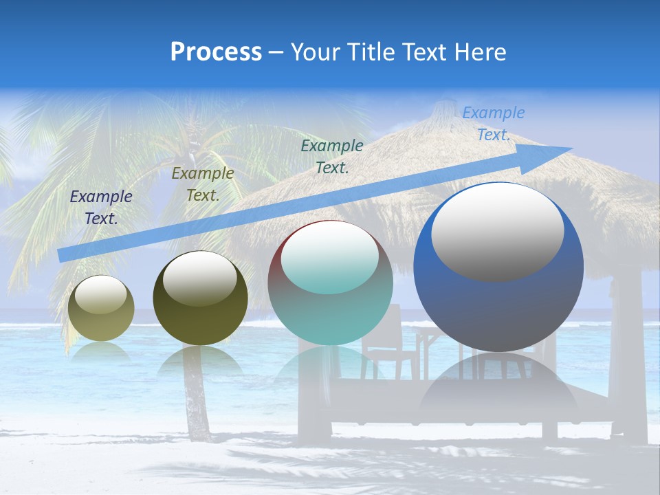 Scenery Relax Shore PowerPoint Template