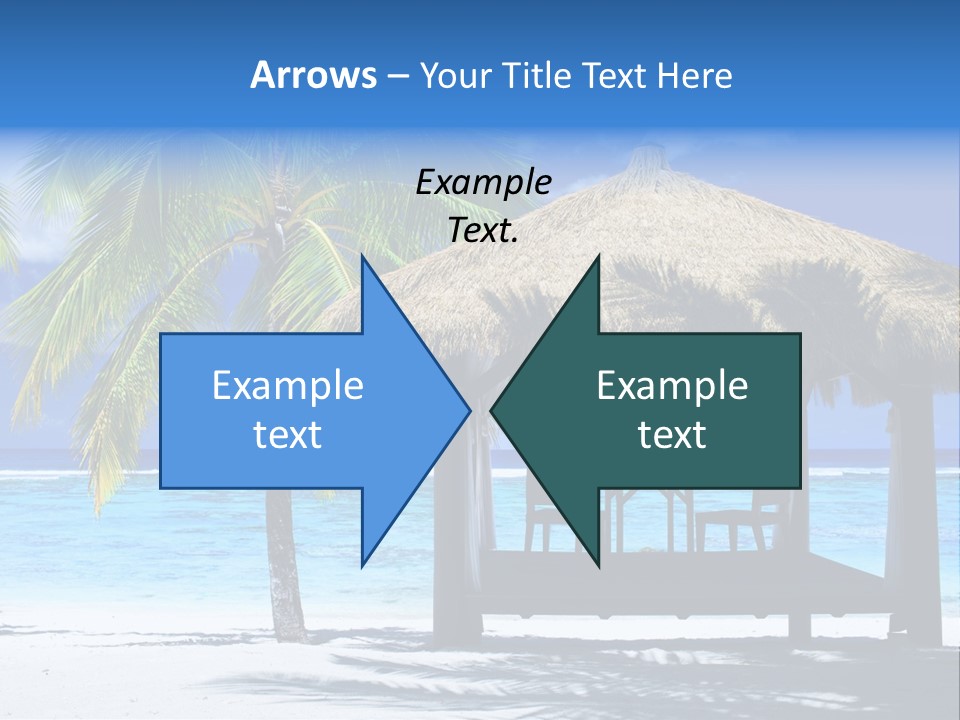 Scenery Relax Shore PowerPoint Template