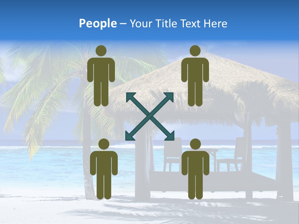 Scenery Relax Shore PowerPoint Template