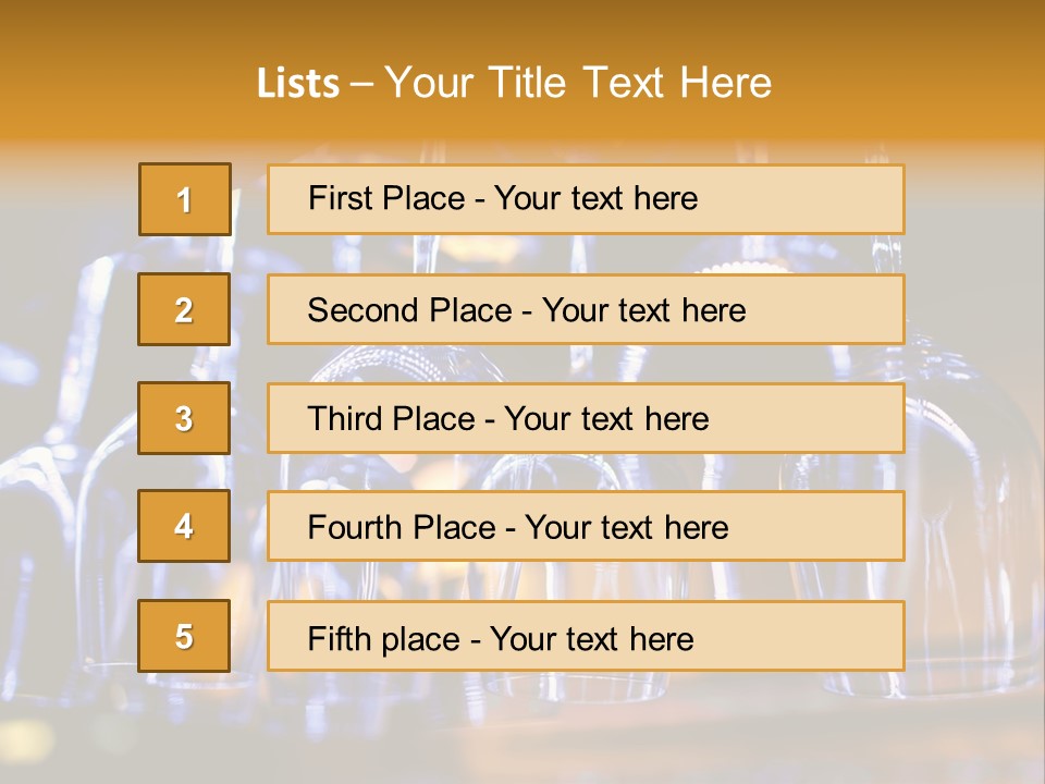 Interiors Establishment Lunch PowerPoint Template