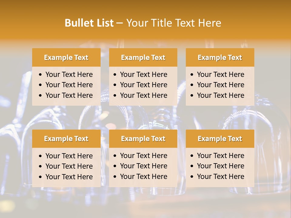 Interiors Establishment Lunch PowerPoint Template