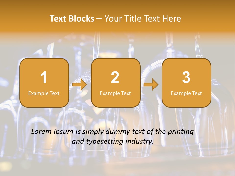 Interiors Establishment Lunch PowerPoint Template