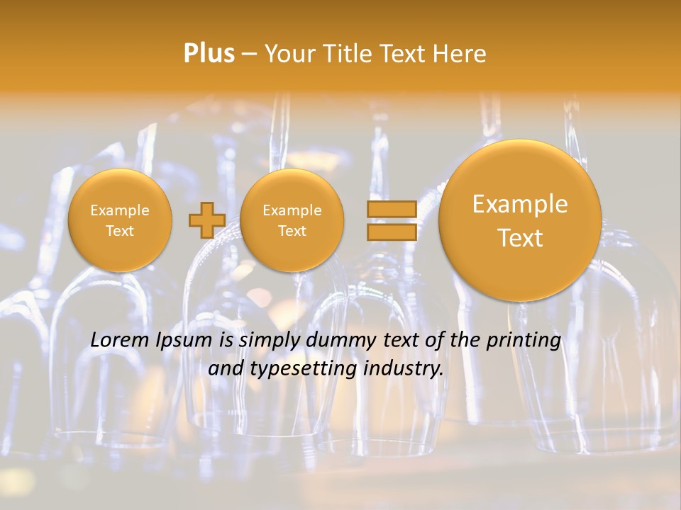 Interiors Establishment Lunch PowerPoint Template