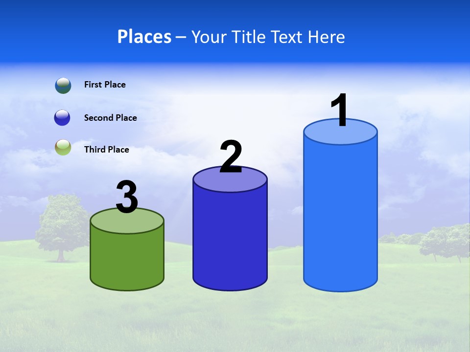 Cultivated Nature Meadow PowerPoint Template