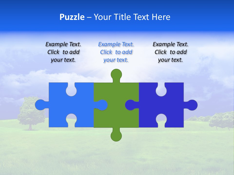 Cultivated Nature Meadow PowerPoint Template