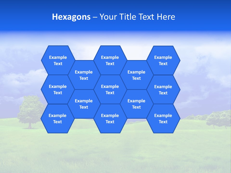 Cultivated Nature Meadow PowerPoint Template