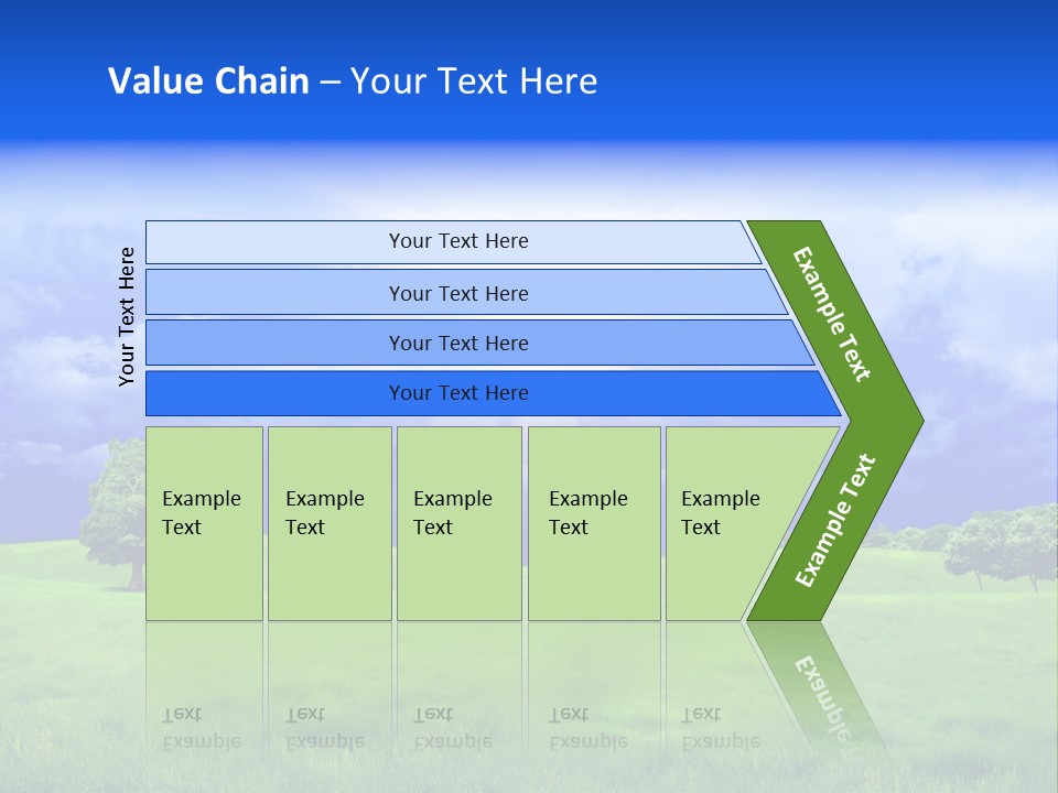 Cultivated Nature Meadow PowerPoint Template