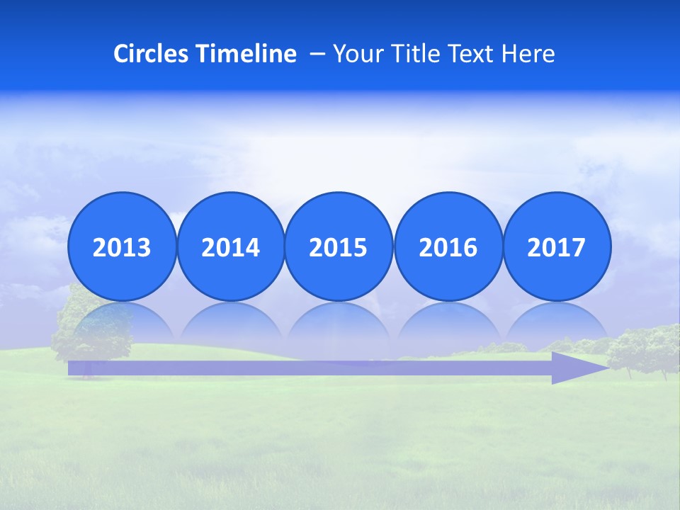 Cultivated Nature Meadow PowerPoint Template