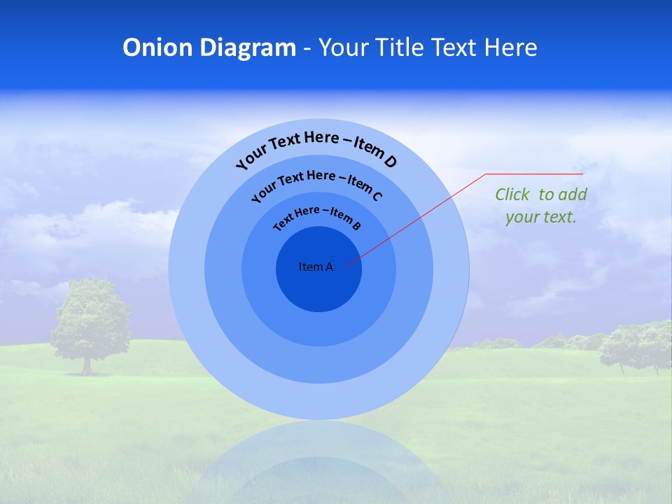Cultivated Nature Meadow PowerPoint Template