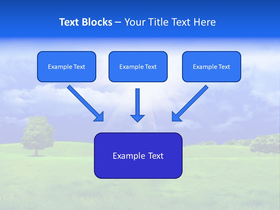 Cultivated Nature Meadow PowerPoint Template