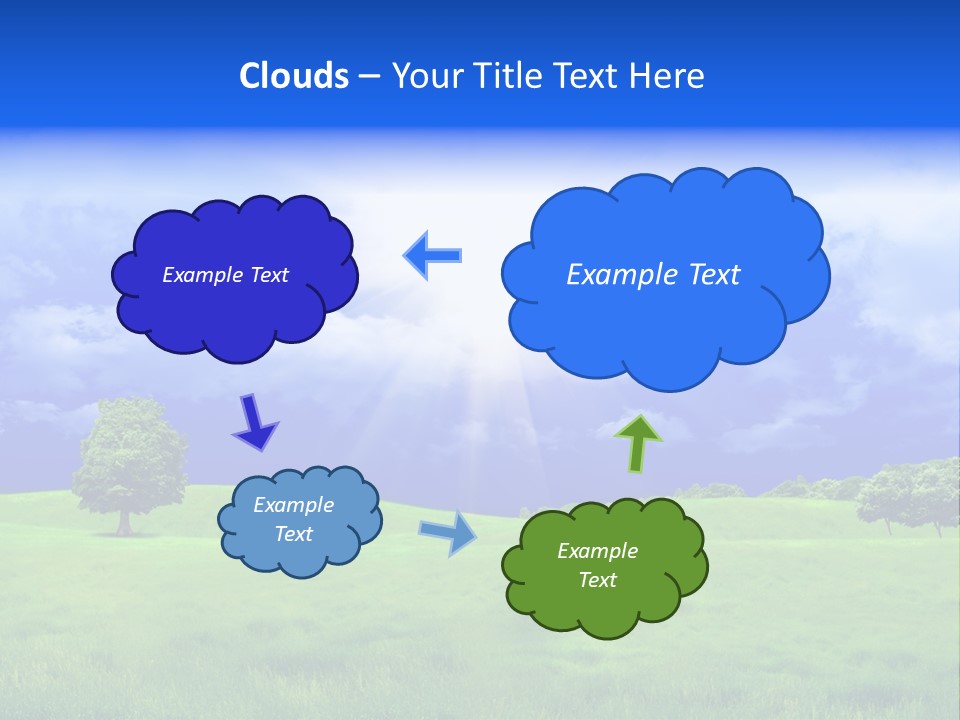 Cultivated Nature Meadow PowerPoint Template