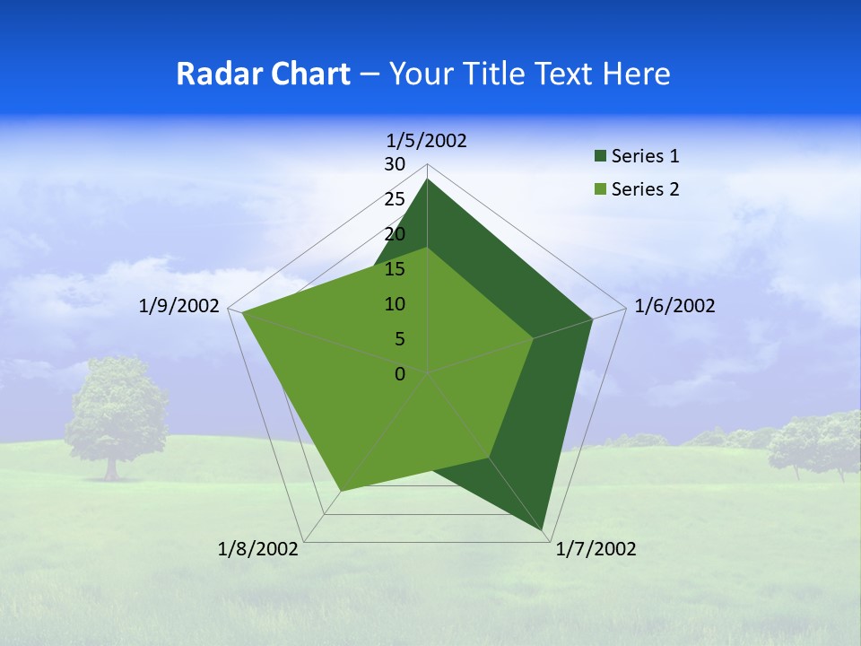 Cultivated Nature Meadow PowerPoint Template