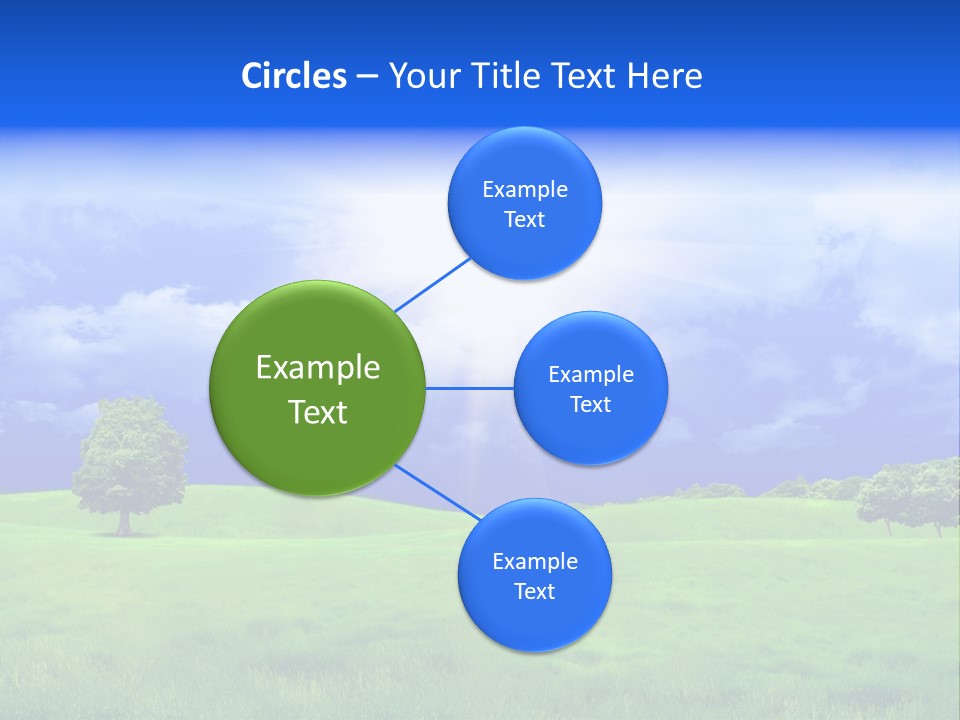 Cultivated Nature Meadow PowerPoint Template