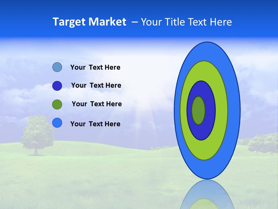 Cultivated Nature Meadow PowerPoint Template