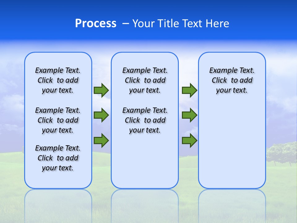 Cultivated Nature Meadow PowerPoint Template