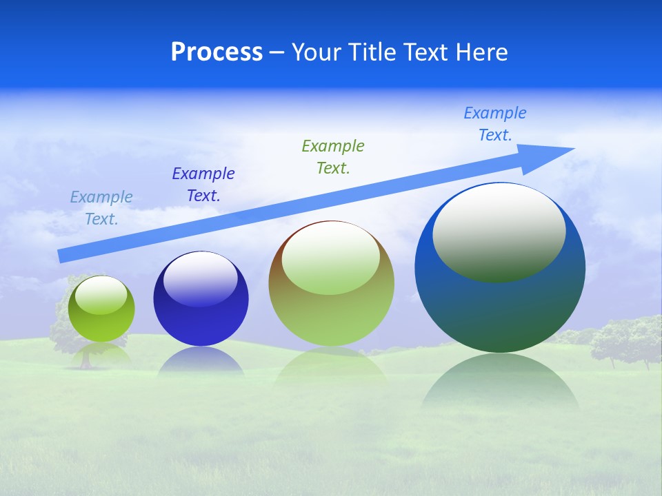 Cultivated Nature Meadow PowerPoint Template