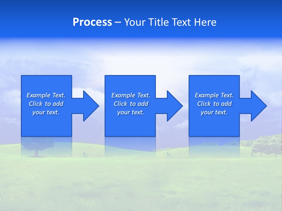 Cultivated Nature Meadow PowerPoint Template