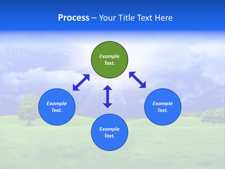 Cultivated Nature Meadow PowerPoint Template