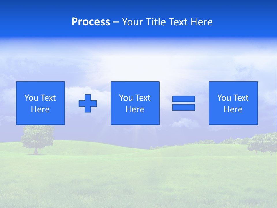 Cultivated Nature Meadow PowerPoint Template