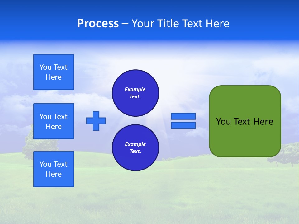 Cultivated Nature Meadow PowerPoint Template