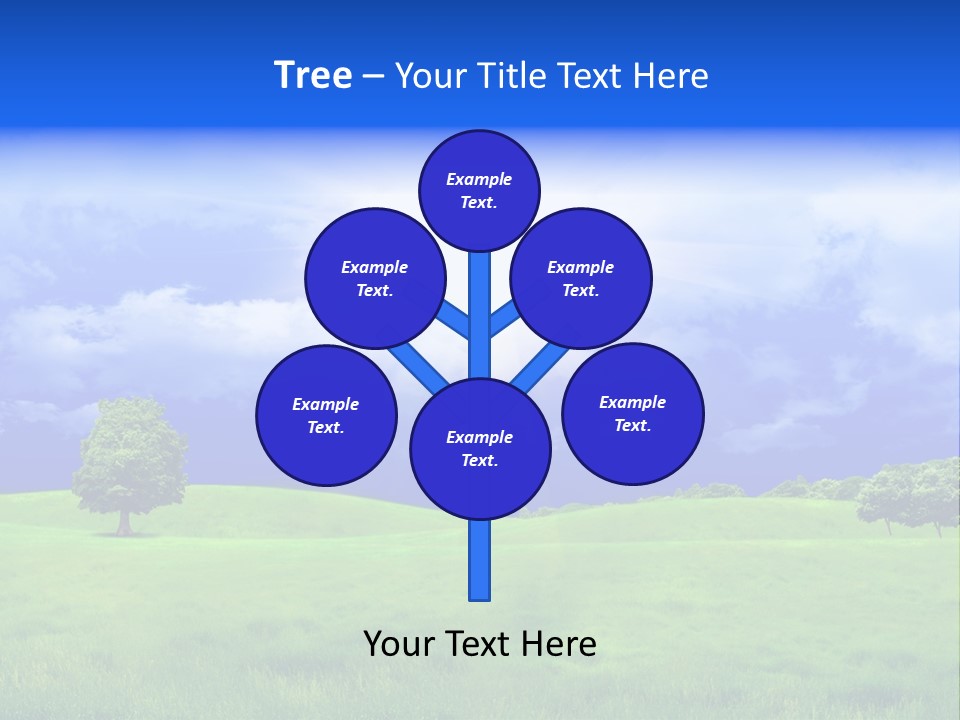 Cultivated Nature Meadow PowerPoint Template