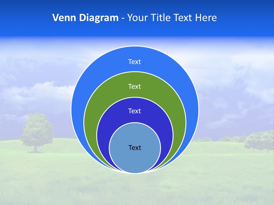 Cultivated Nature Meadow PowerPoint Template