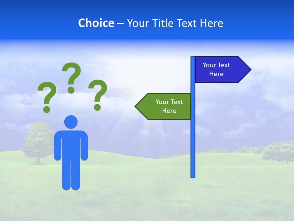 Cultivated Nature Meadow PowerPoint Template