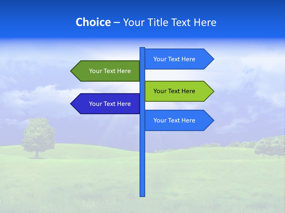 Cultivated Nature Meadow PowerPoint Template