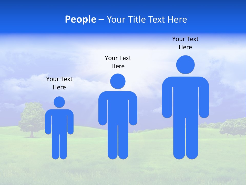 Cultivated Nature Meadow PowerPoint Template