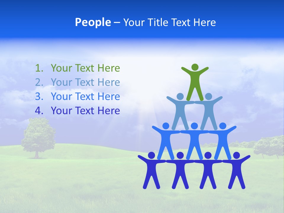 Cultivated Nature Meadow PowerPoint Template